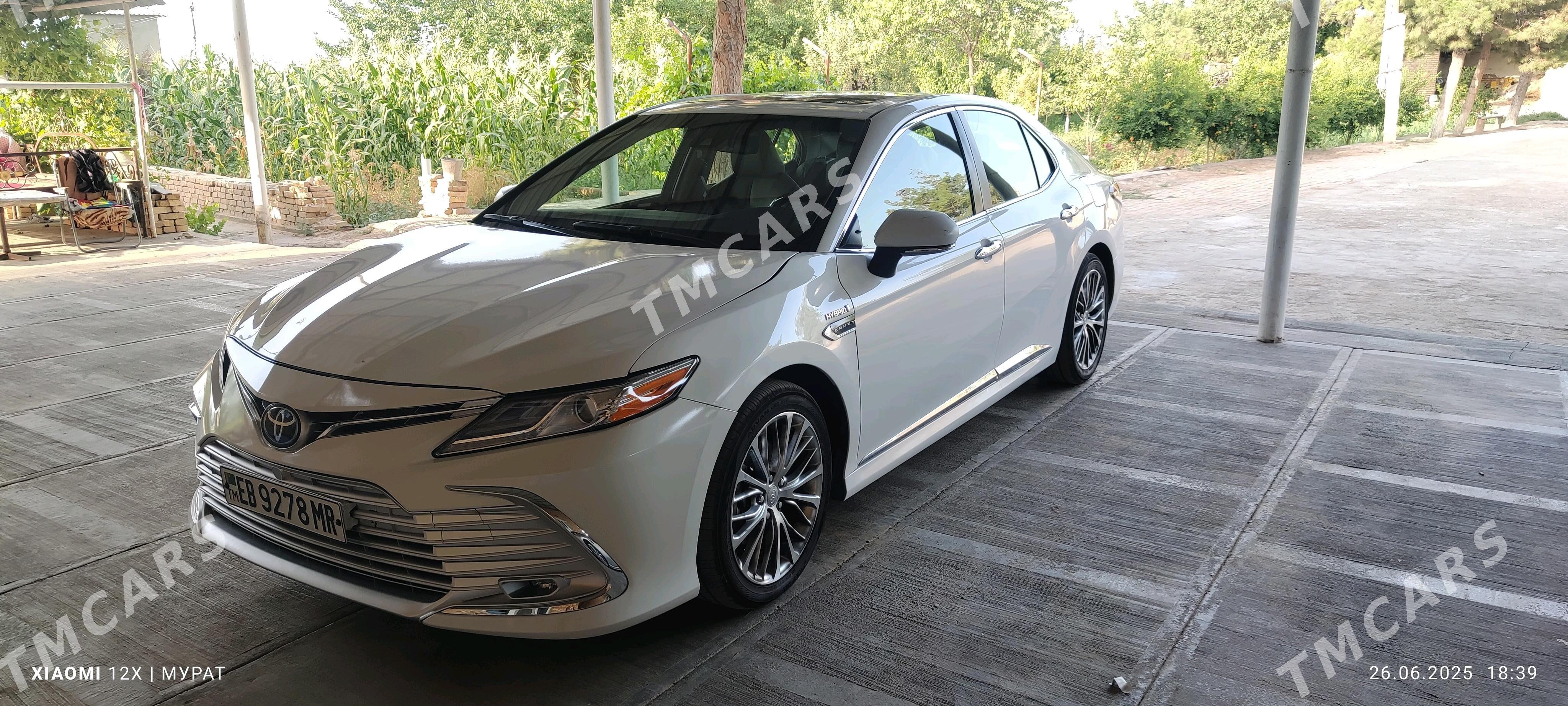 Toyota Camry Hybrid 2022 - 285 000 TMT - Ёлётен - img 4