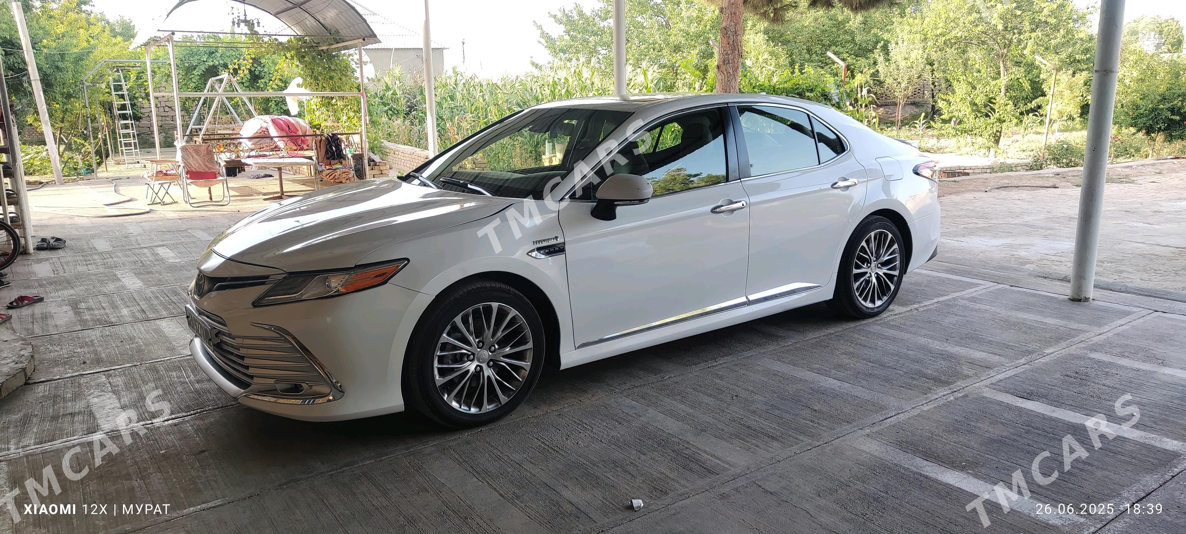 Toyota Camry Hybrid 2022 - 285 000 TMT - Ёлётен - img 3