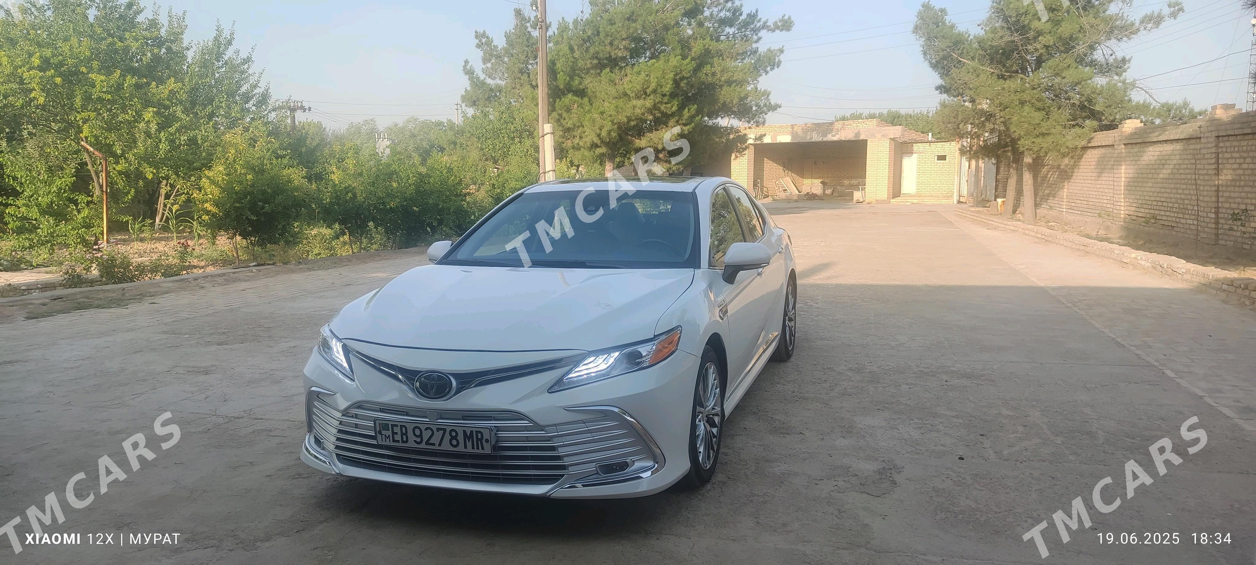 Toyota Camry Hybrid 2022 - 285 000 TMT - Ёлётен - img 5