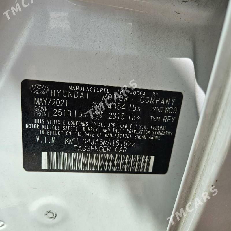 Hyundai Sonata 2021 - 280 000 TMT - Ашхабад - img 10