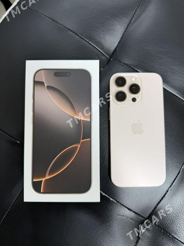 iphone 16 pro 1simkart 100%Bat - Aşgabat - img 2