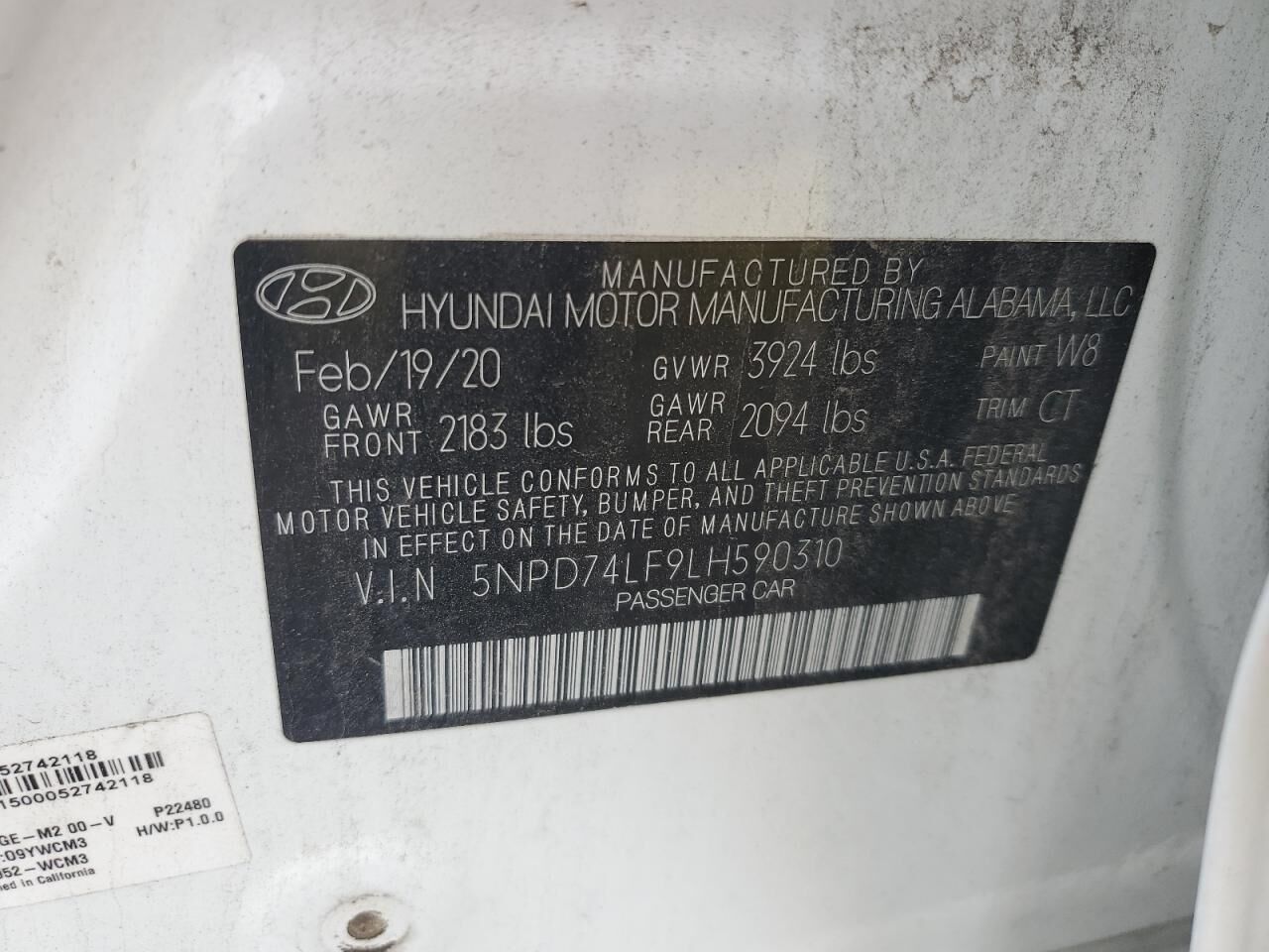 Hyundai Elantra 2020 - 235 000 TMT - Aşgabat - img 6