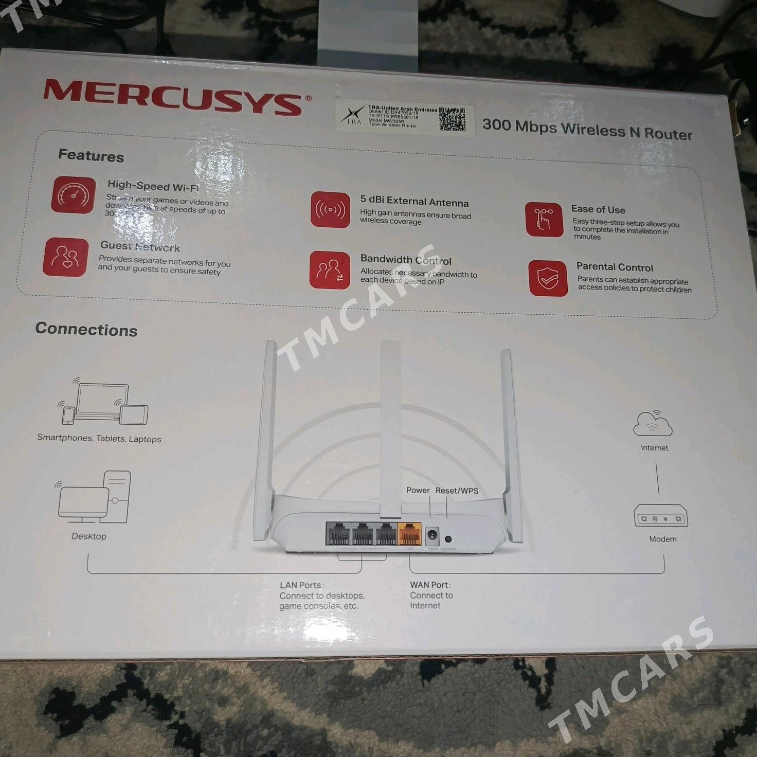 Wi fi roulter. 3 antenli - Büzmeýin GRES - img 2