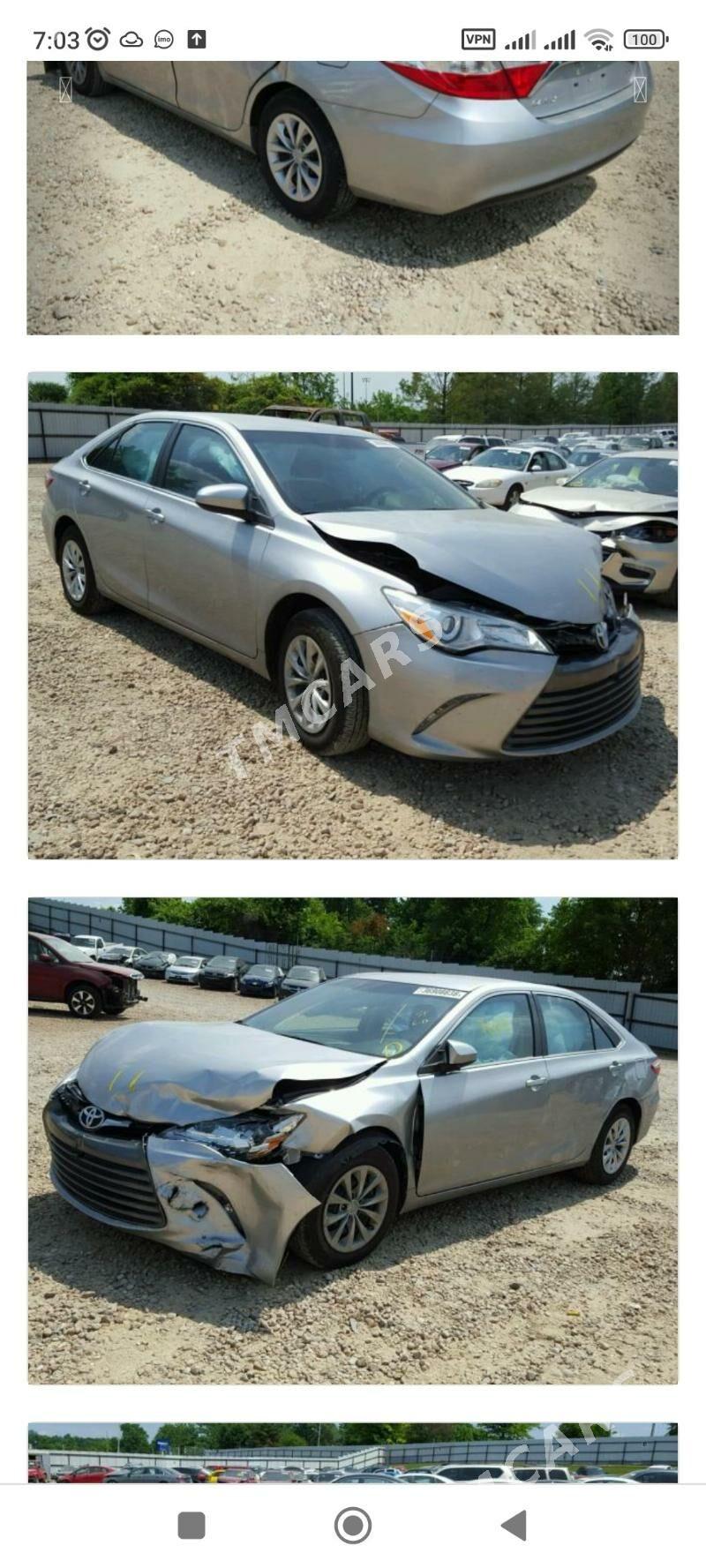 Toyota Camry 2016 - 255 000 TMT - Ашхабад - img 5