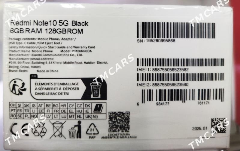 REDMI 9A 10A NOTE 10 5G PAKET - Daşoguz - img 4