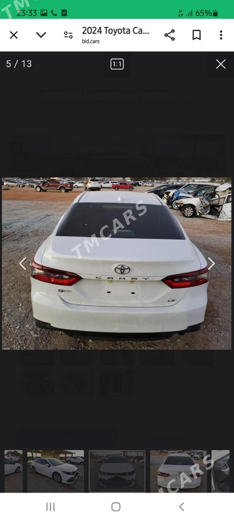 Toyota Camry 2021 - 329 000 TMT - Мары - img 2