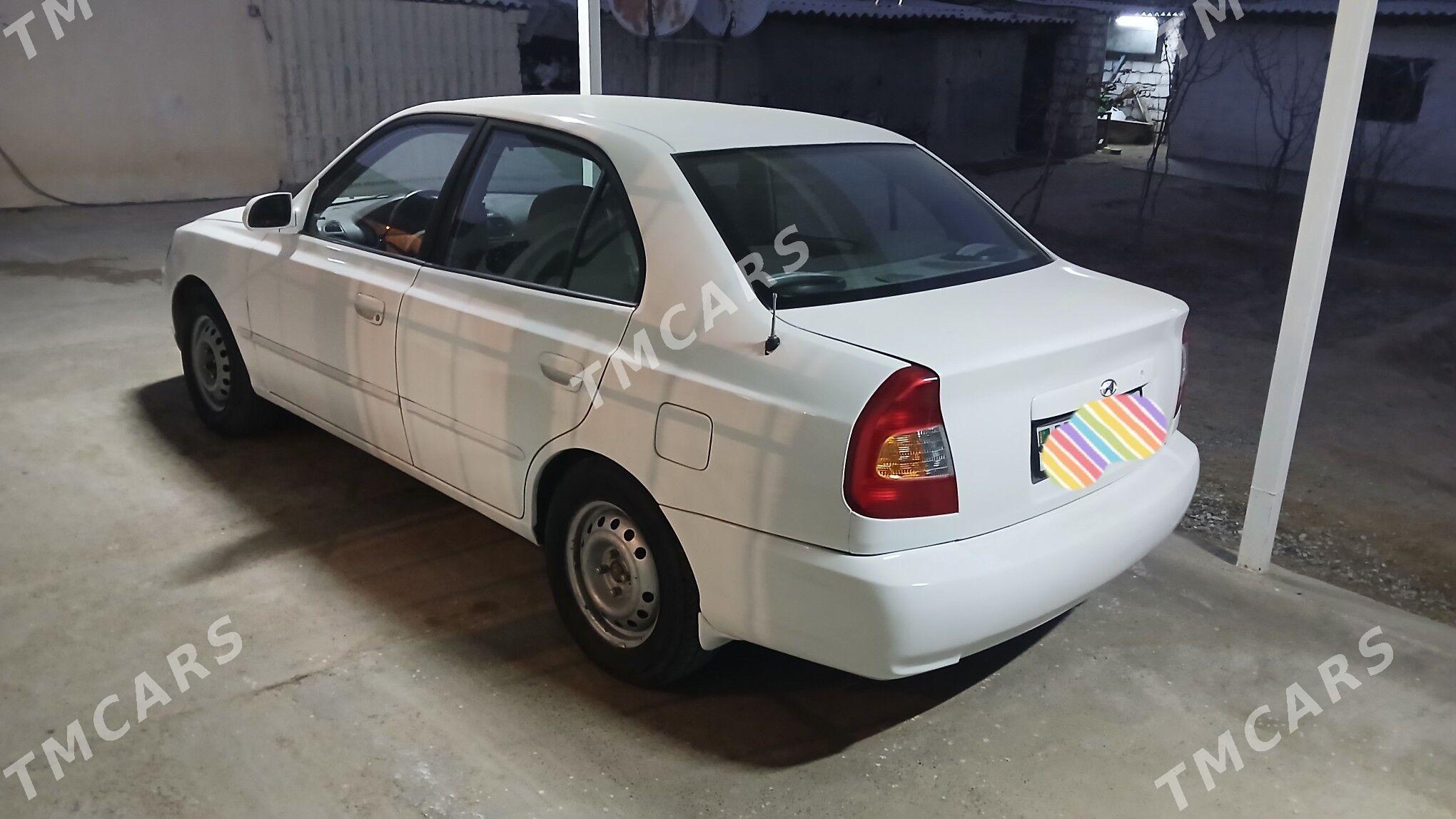 Hyundai Accent 2000 - 42 000 TMT - Чоганлы - img 3