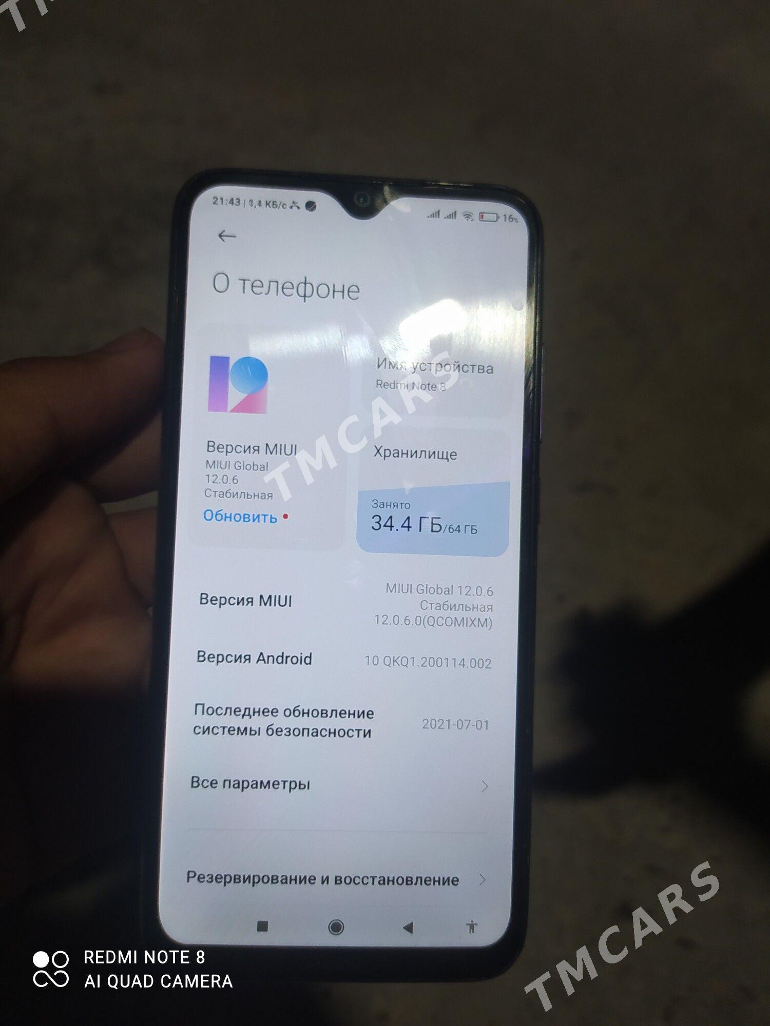 Redmi note 8 - Çärjew - img 2