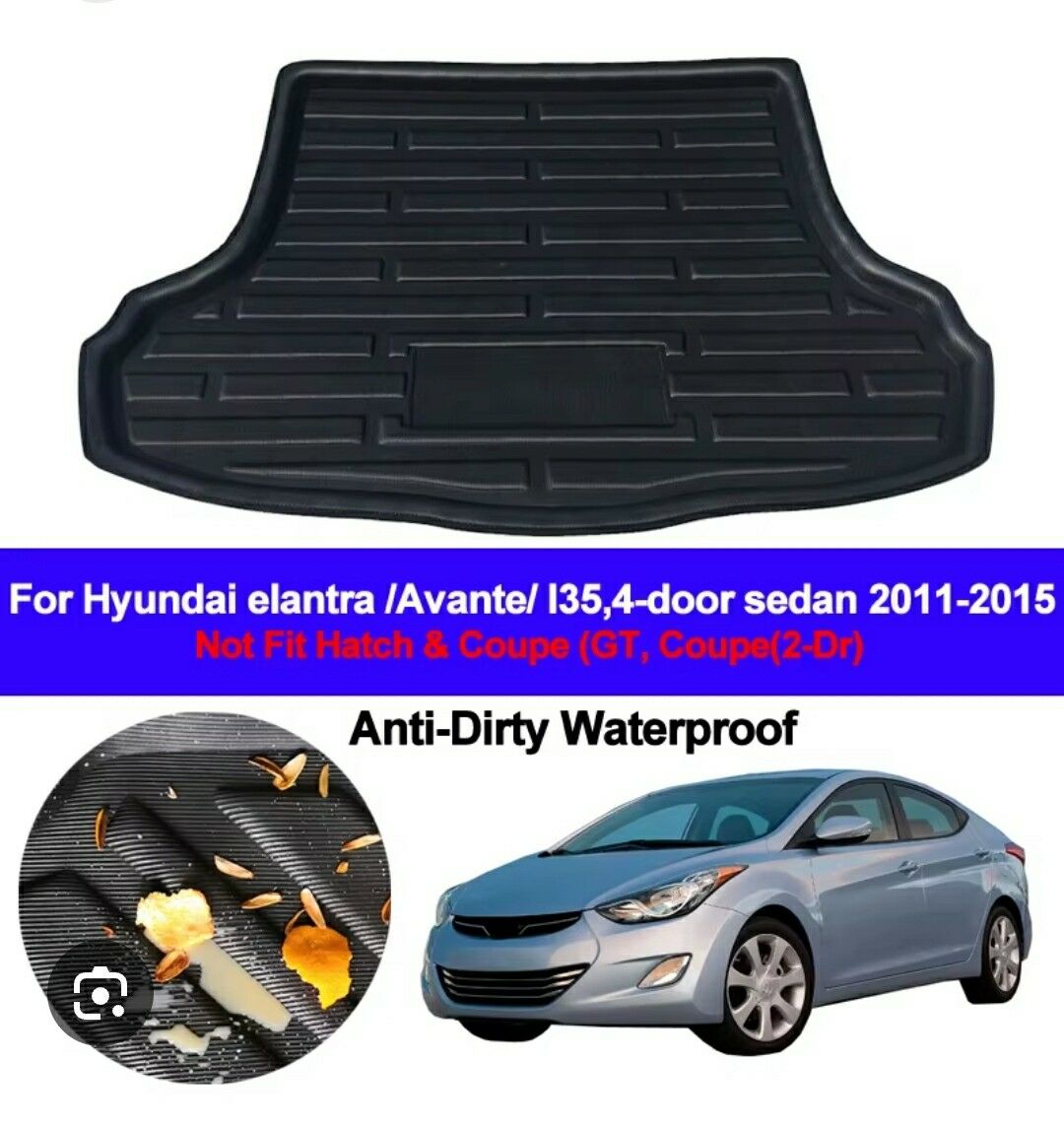 Elantra 07-10ý. bagaž kowrik 350 TMT - Aşgabat - img 3