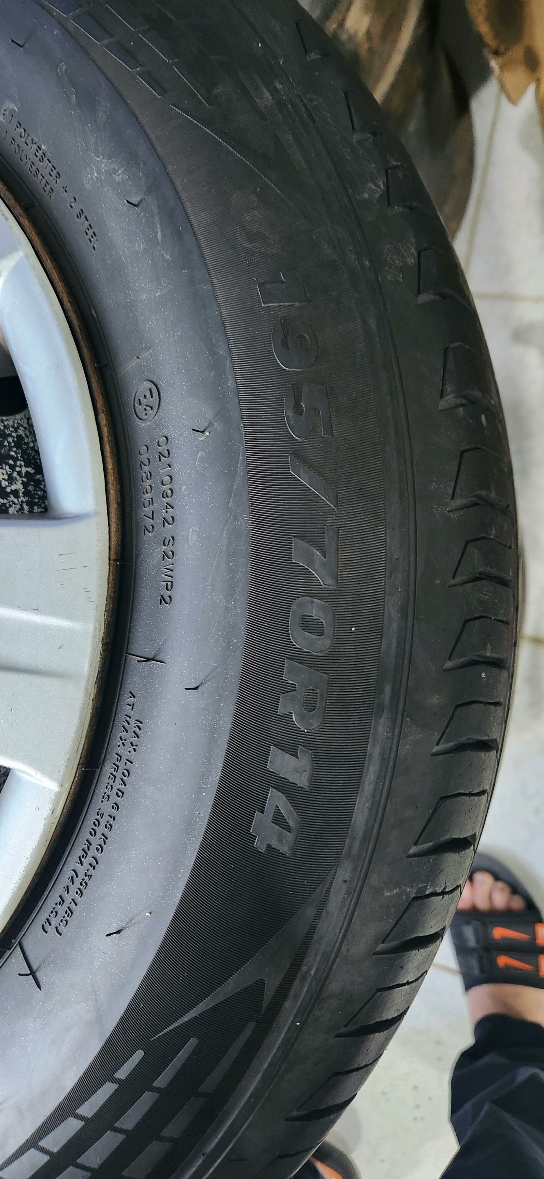 TEKER 195/70/R14 1 700 TMT - Мары - img 3