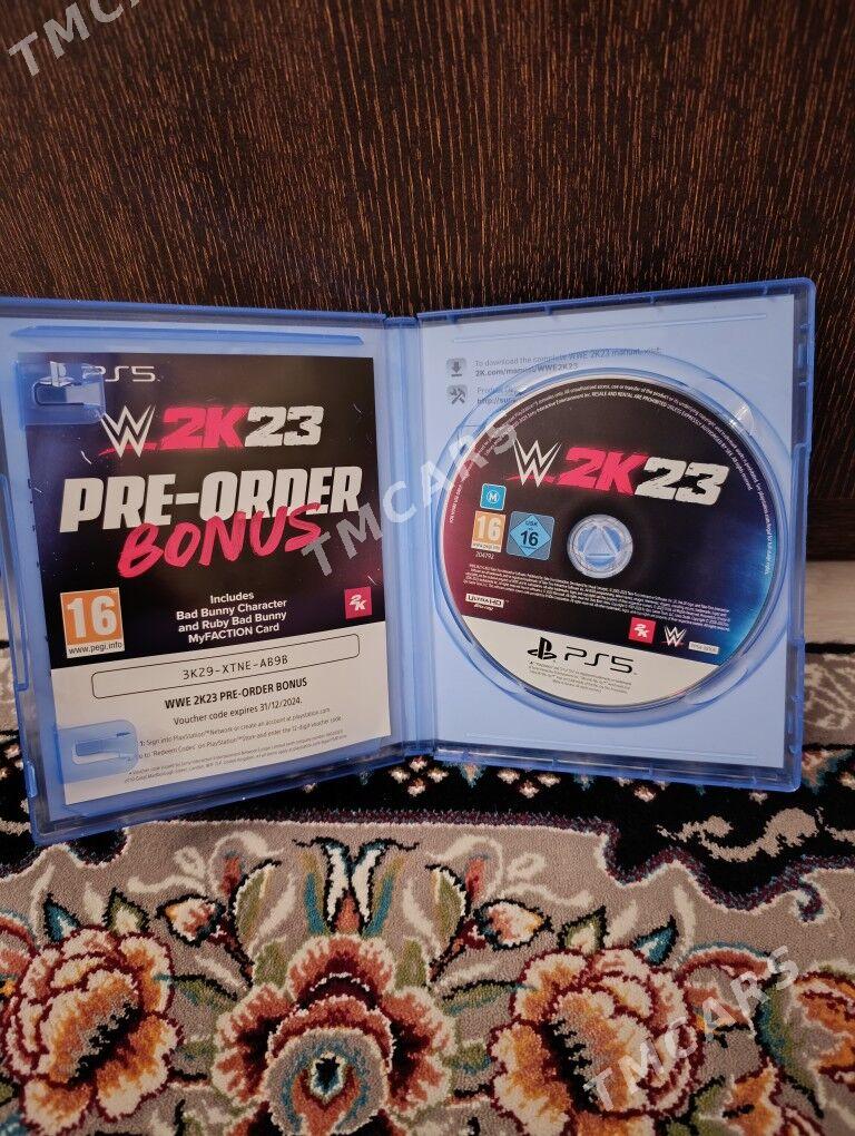 PS5 Disk WWE2K23. - Aşgabat - img 2