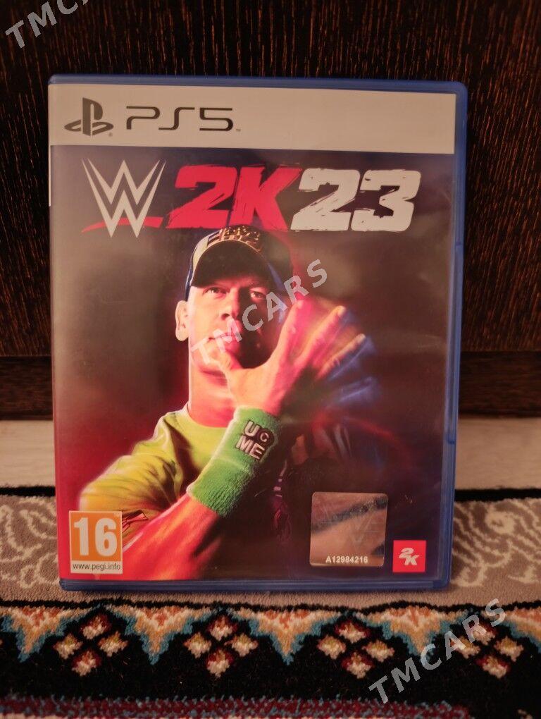 PS5 Disk WWE2K23. - Aşgabat - img 1