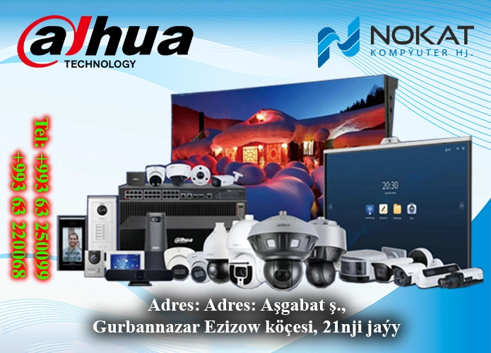 Dahua|Ähli enjamlari(IP,Analog kamera, switch, nvr - Aşgabat - img 2