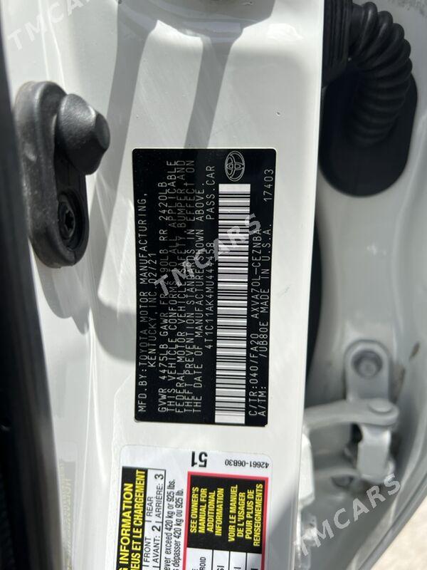 Toyota Camry 2021 - 320 000 TMT - Mary - img 8