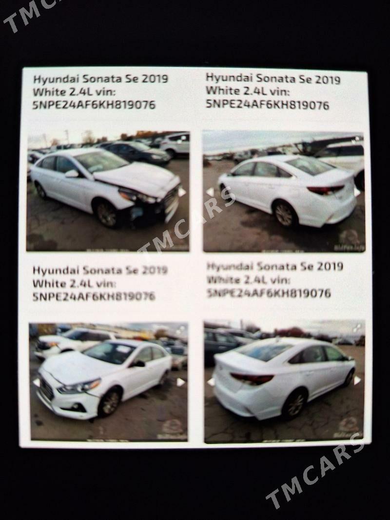 Hyundai Sonata 2019 - 215 000 TMT - Район ст. Аэропорта, ул. Гагарина - img 9