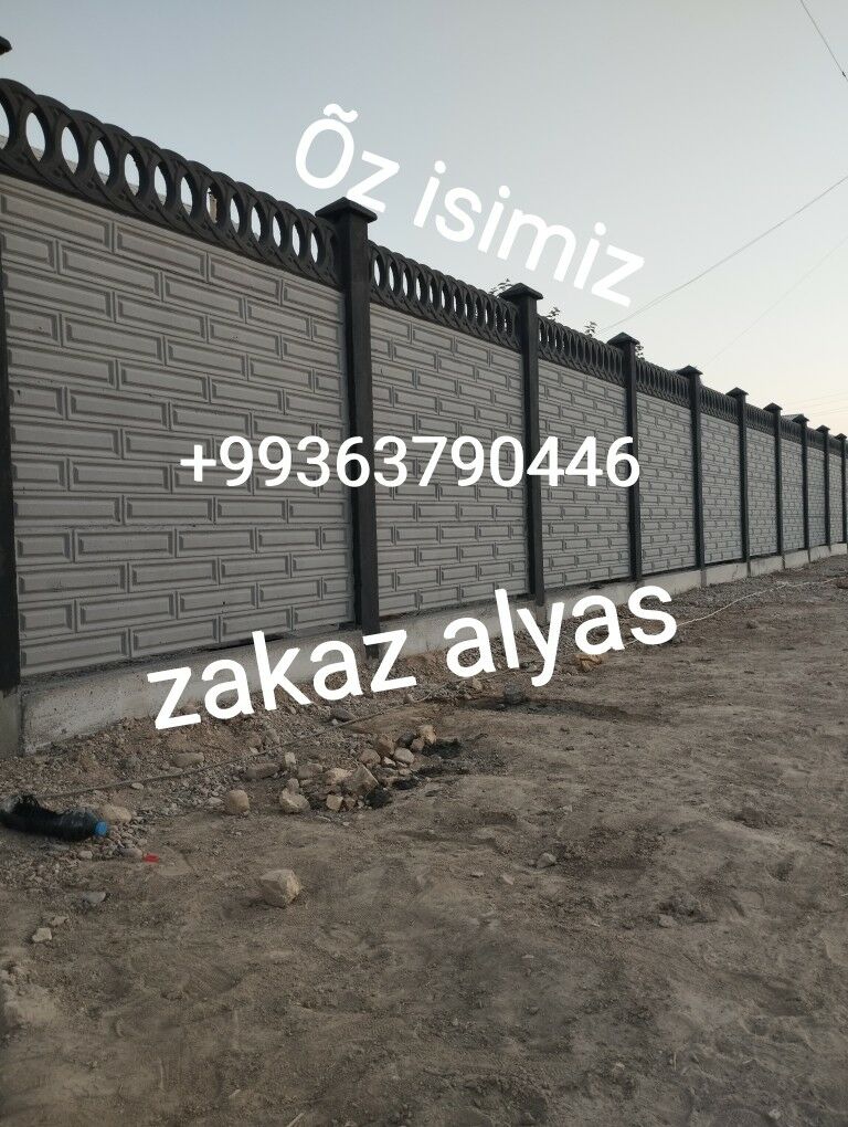 beton zaborlar (hayat) - Сакарчага - img 7
