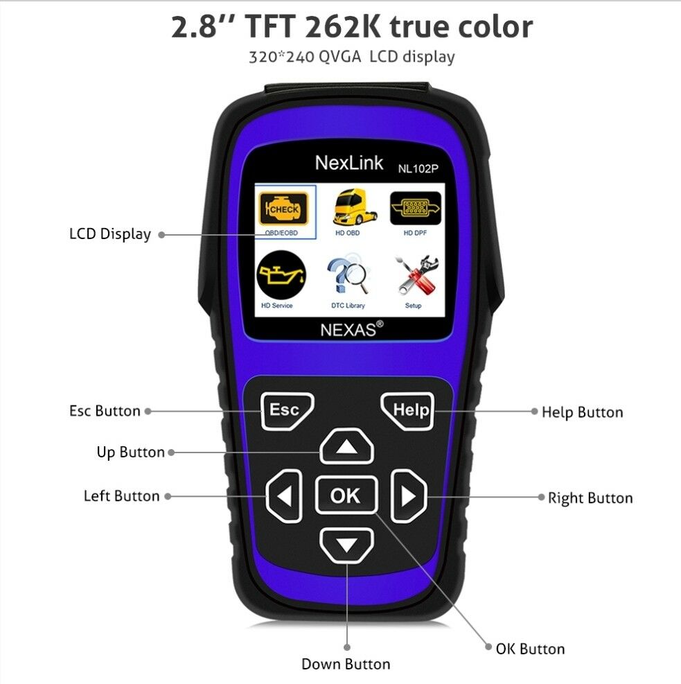 OBD2 Nexas NexLINK NL102Р 4 000 TMT - Ашхабад - img 3