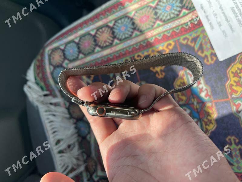 apple watch 7 stainless steel - Ашхабад - img 6