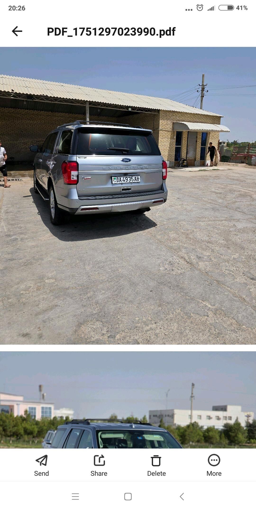 Ford Expedition 2022 - 700 000 TMT - Бахарден - img 5
