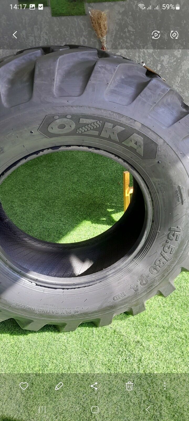 Traktor 15.5/80R24. 380/85R24 10 500 TMT - Aşgabat - img 2