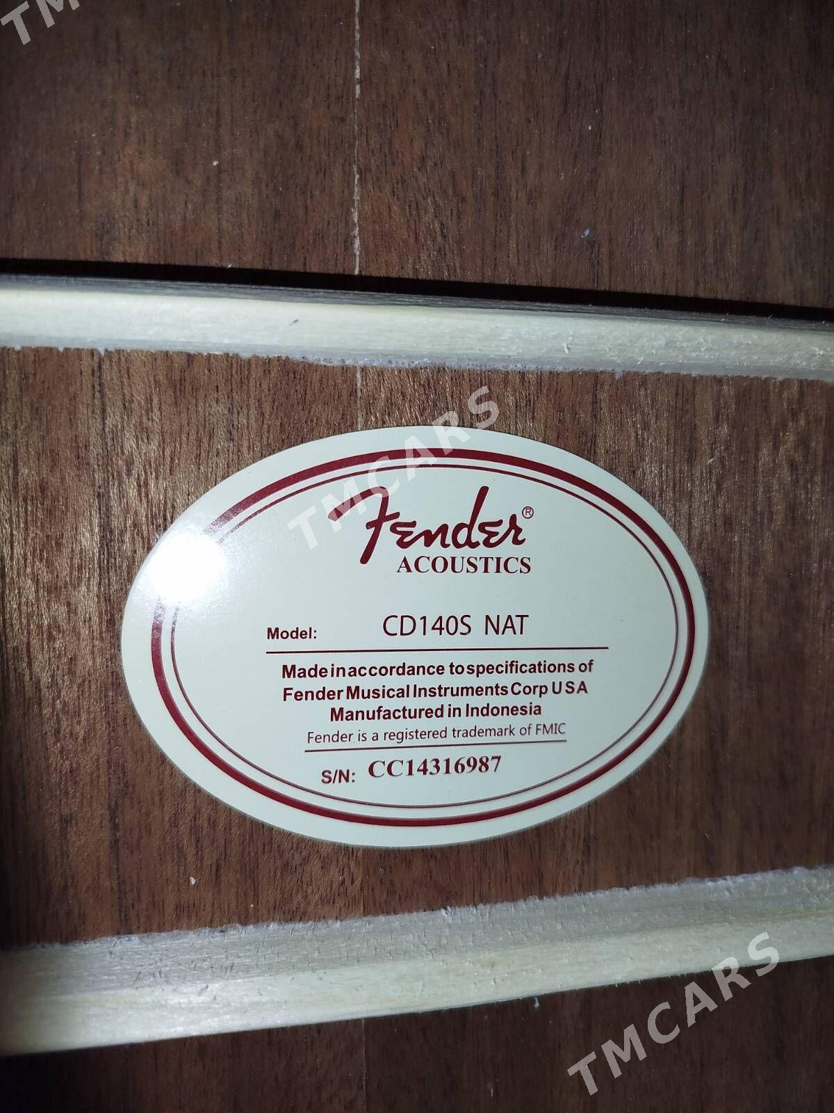 Fender akustik gitara - Ашхабад - img 5