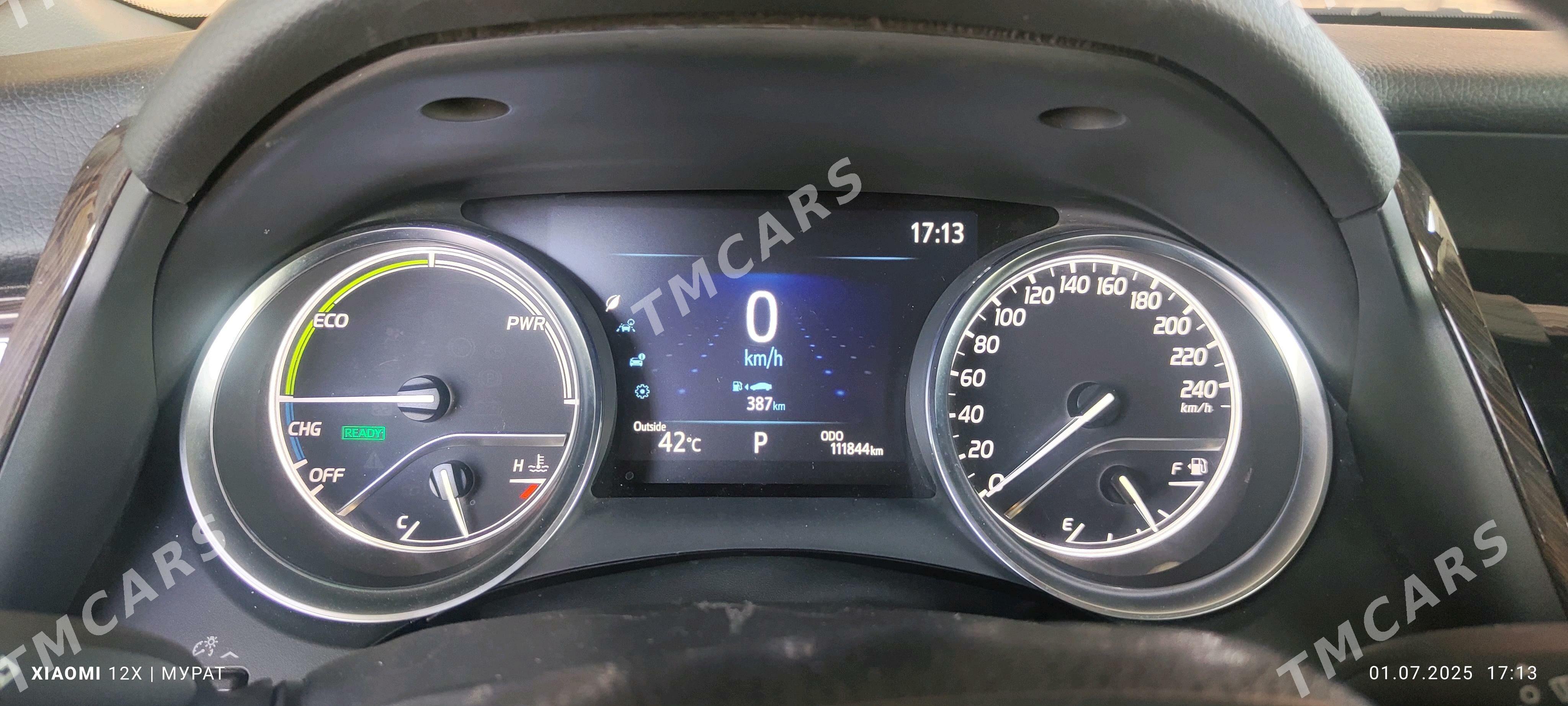 Toyota Camry Hybrid 2022 - 285 000 TMT - Ёлётен - img 4