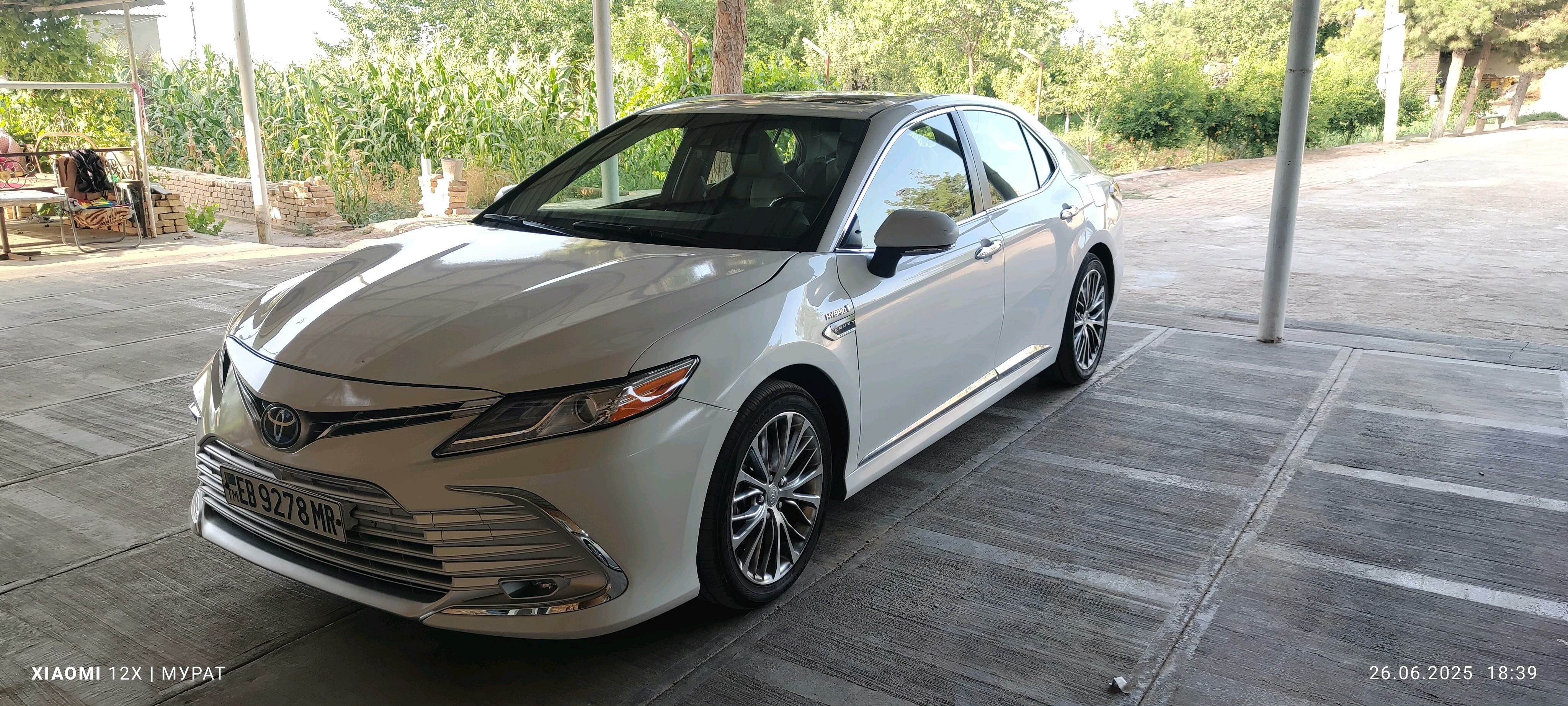 Toyota Camry Hybrid 2022 - 285 000 TMT - Ёлётен - img 5