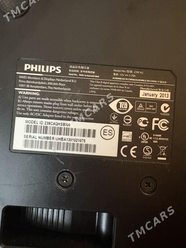 Philips monitor 24” - Aşgabat - img 4
