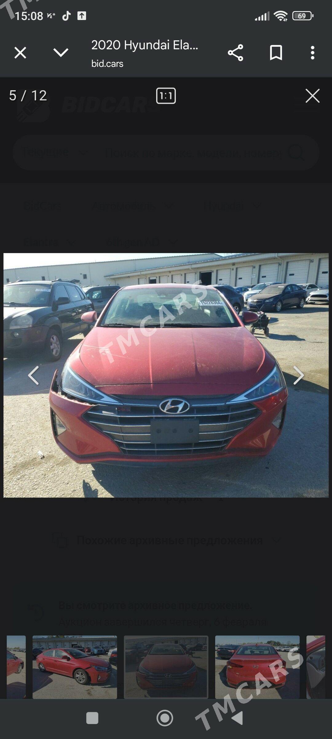 Hyundai Elantra 2020 - 230 000 TMT - Бузмеин - img 9
