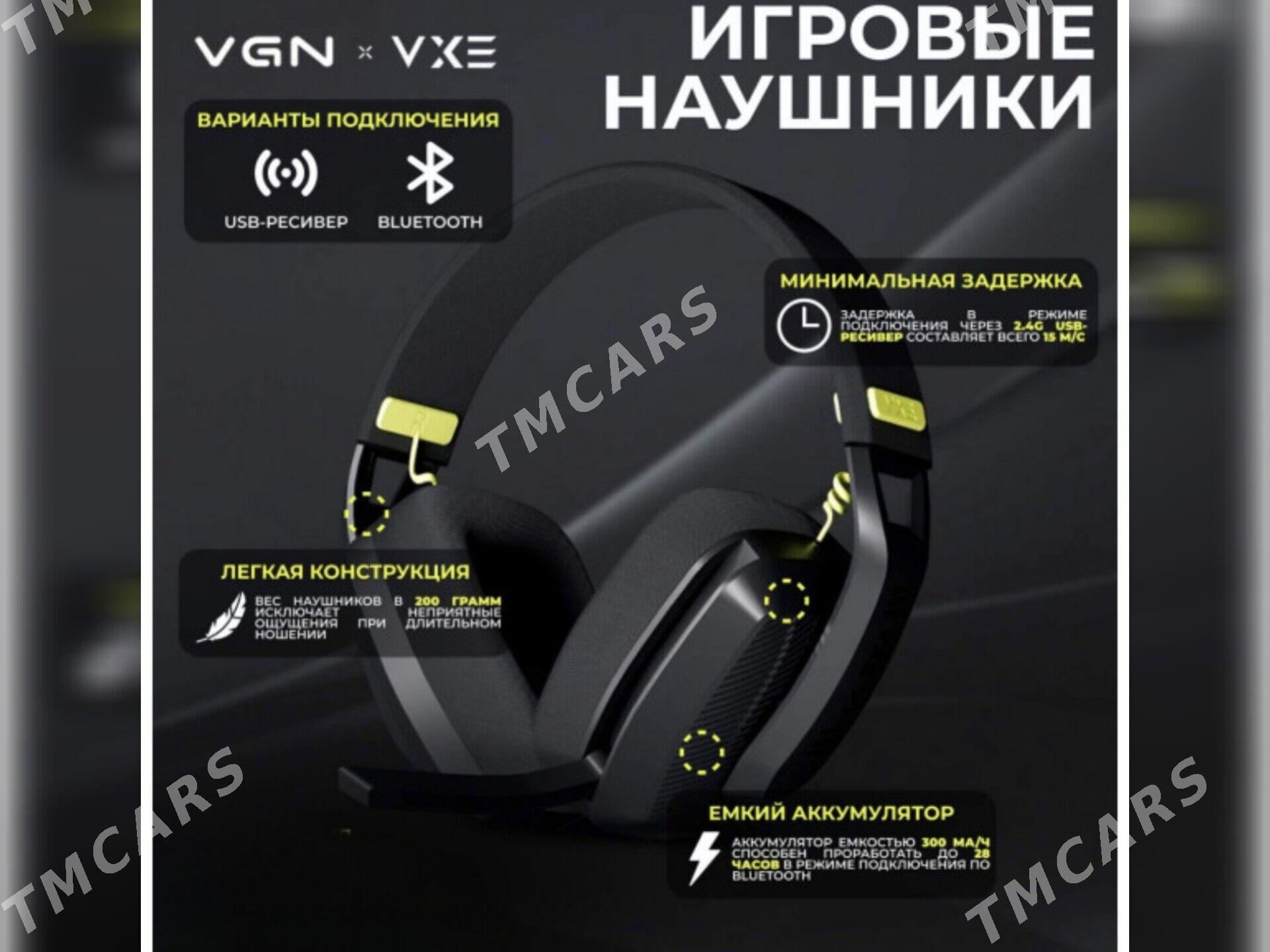 Наушники игровые VGN WIRELESS - Aşgabat - img 2
