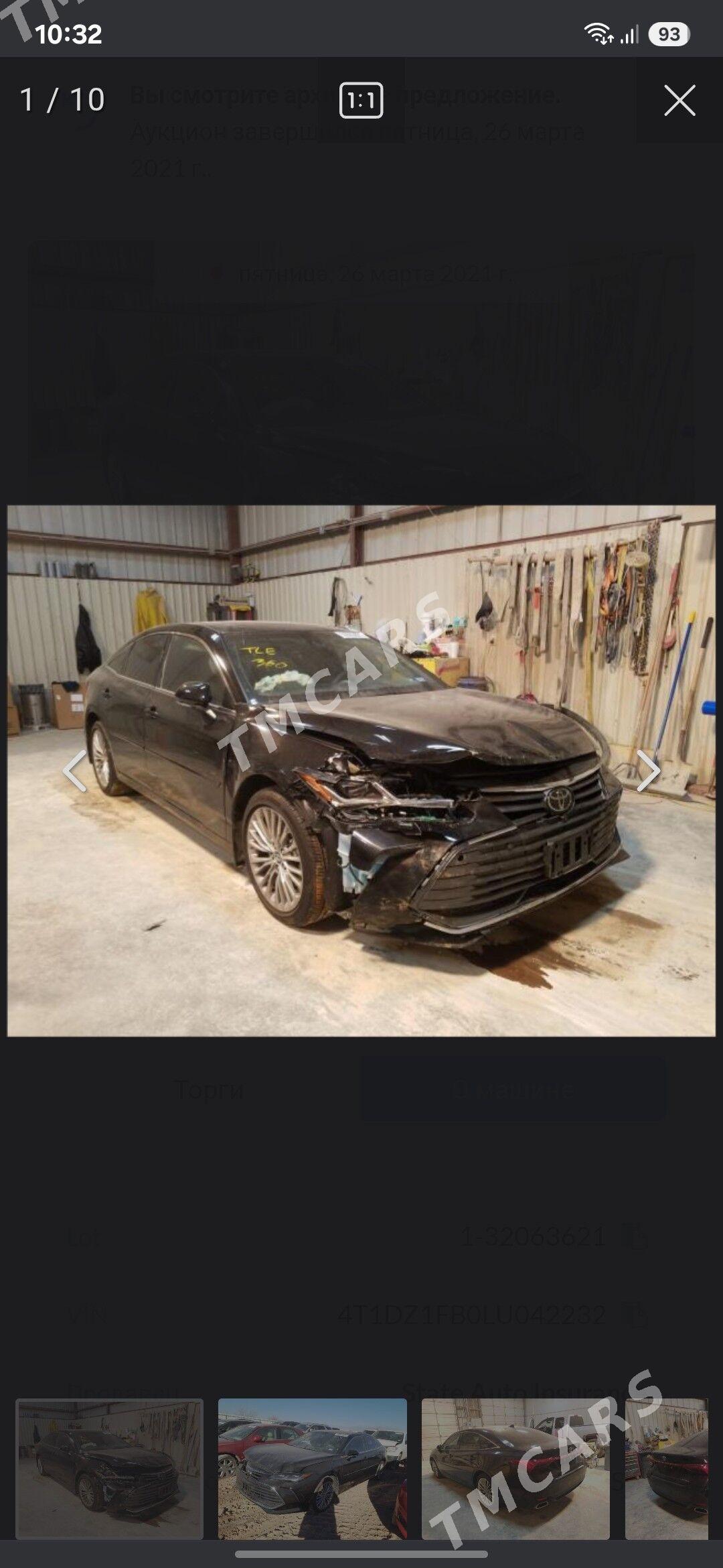 Toyota Avalon 2020 - 485 000 TMT - Aşgabat - img 3