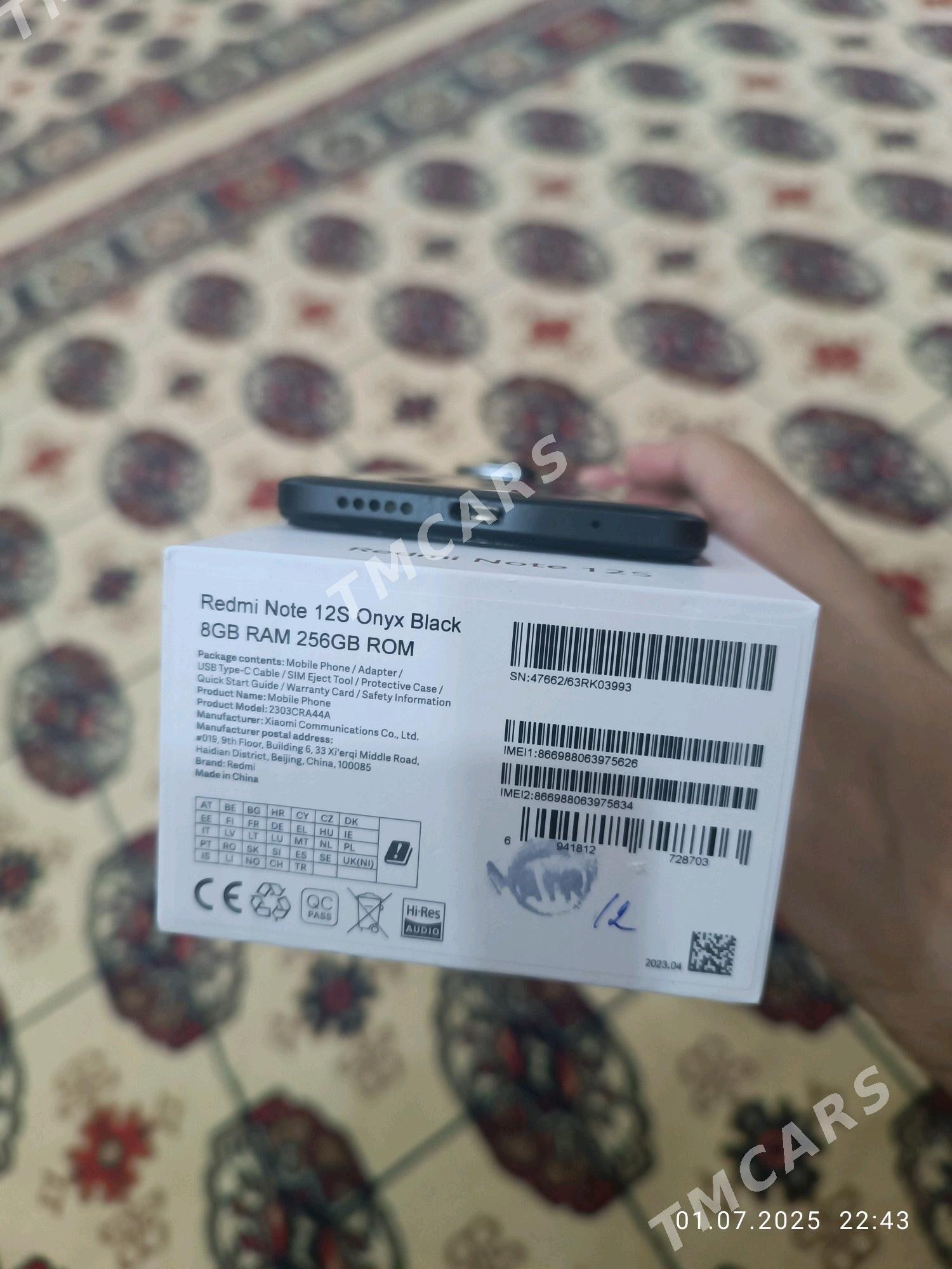 Note 12s 8/256gb - Daşoguz - img 8