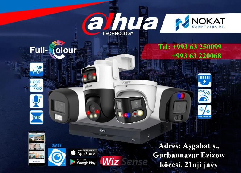 Dahua Technology ähli enjamlary - Aşgabat - img 2