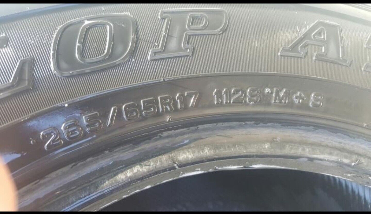 Dunlop 265 / 65 / 17 1 000 TMT - 4 mkr - img 2