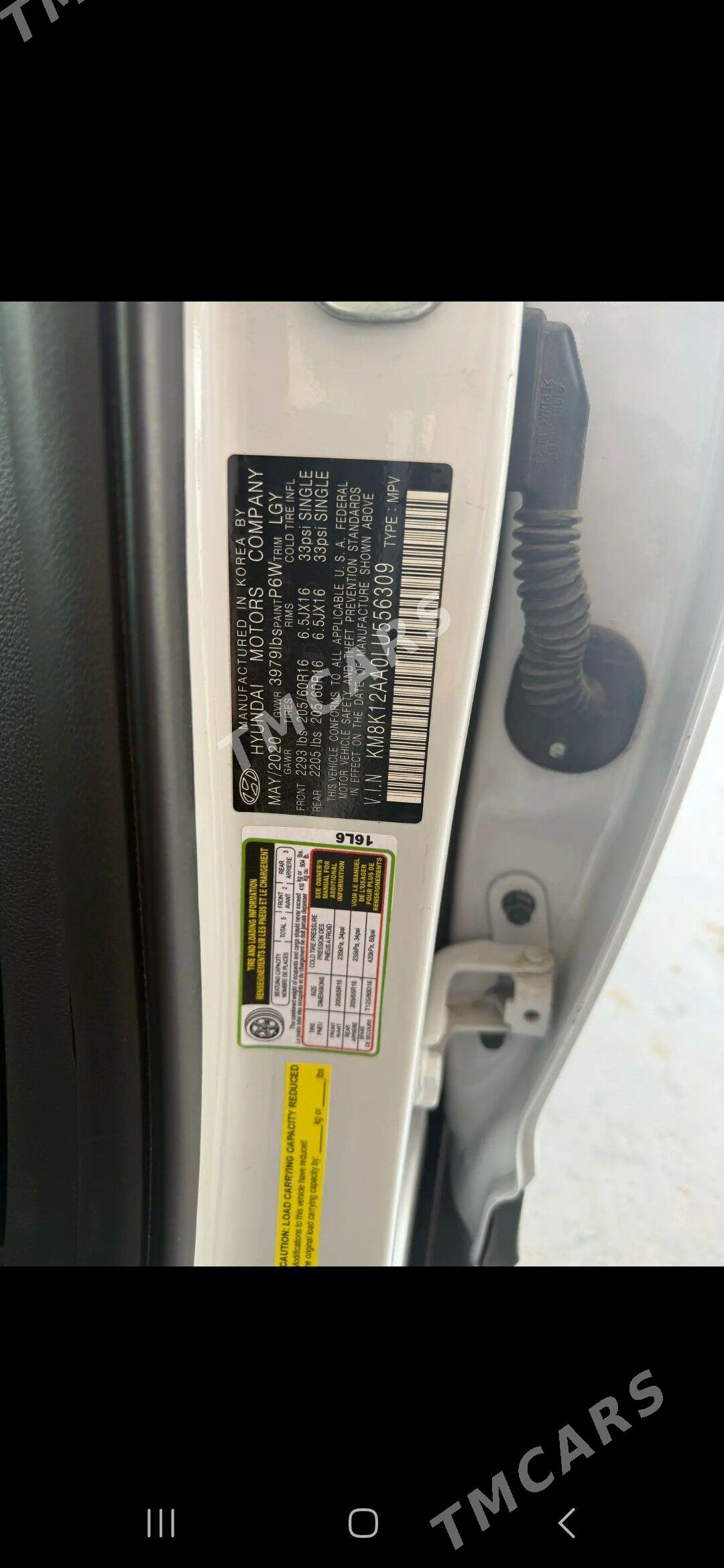 Hyundai Kona 2020 - 216 000 TMT - Ашхабад - img 7