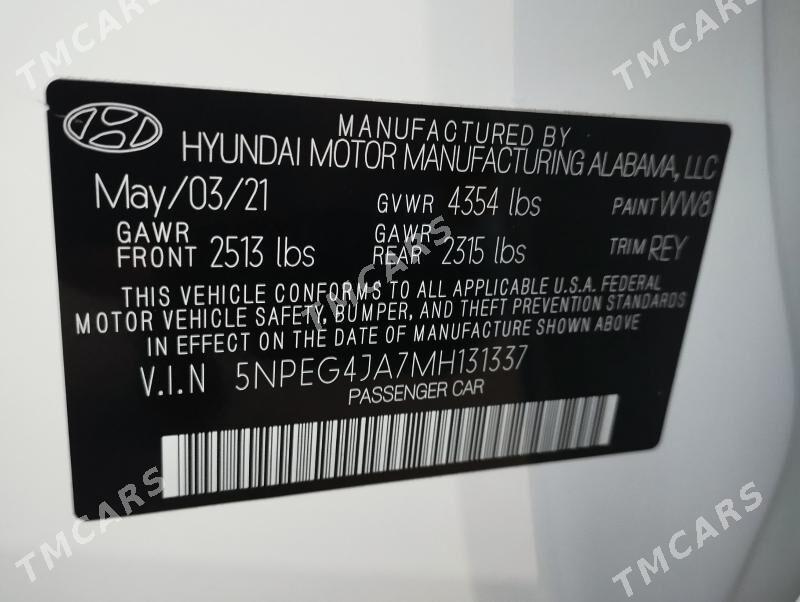 Hyundai Sonata 2021 - 275 000 TMT - Hitrowka - img 6