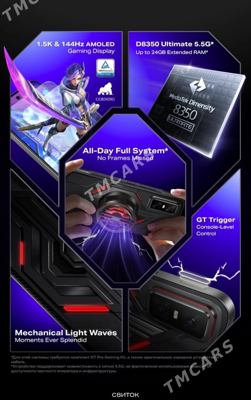 Infinix GT 30PRO KREDIT Кредит - Ашхабад - img 4