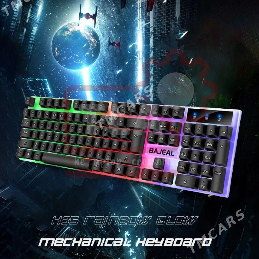klaviatura Bajeal + мышь RGB - Türkmenabat - img 2