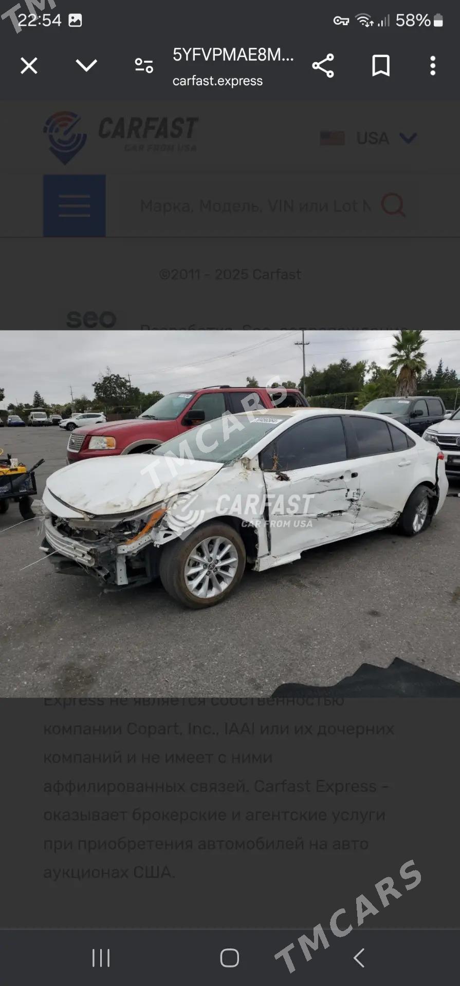 Toyota Corolla 2021 - 242 000 TMT - Türkmenabat - img 9