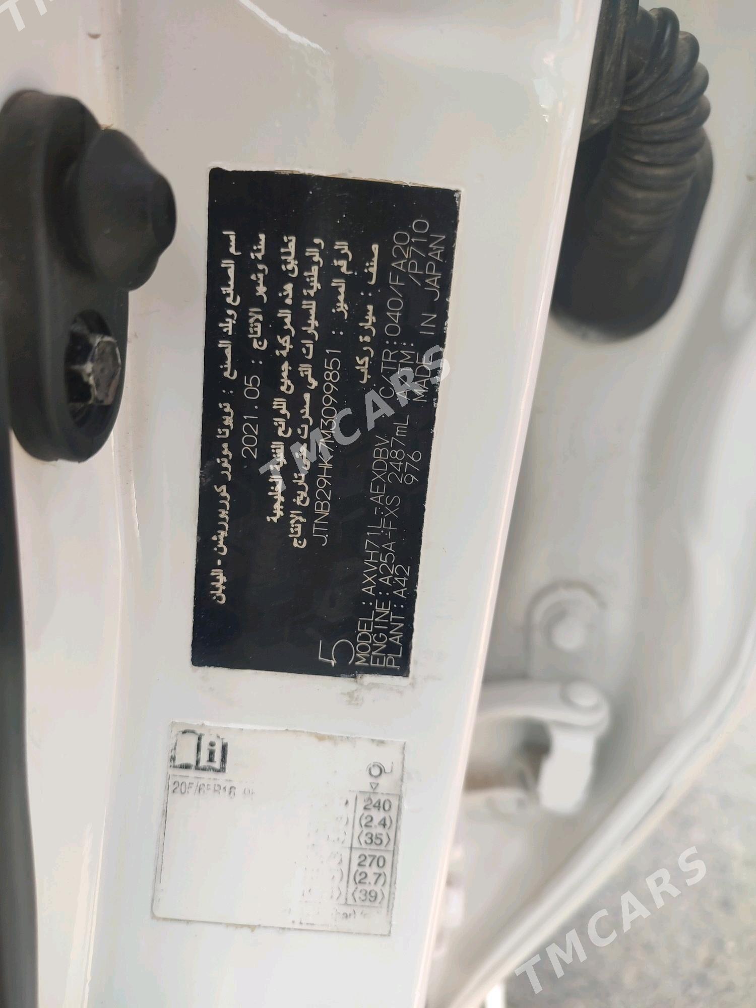 Toyota Camry 2021 - 265 000 TMT - Чарджоу - img 5