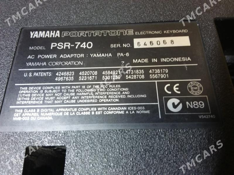 ritmblok YAMAHA PSR740 - 1 мкр - img 10