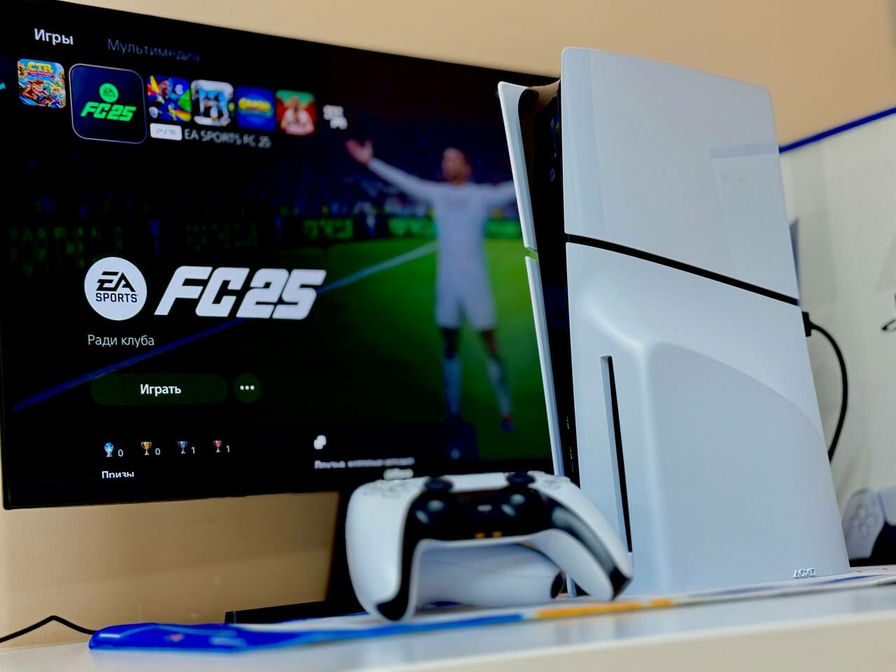 PS5 slim/2jostik/12oyun/1TB - Ашхабад - img 8
