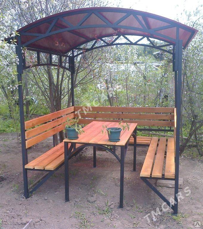 besetka mangal gapy weranda - Мары - img 9