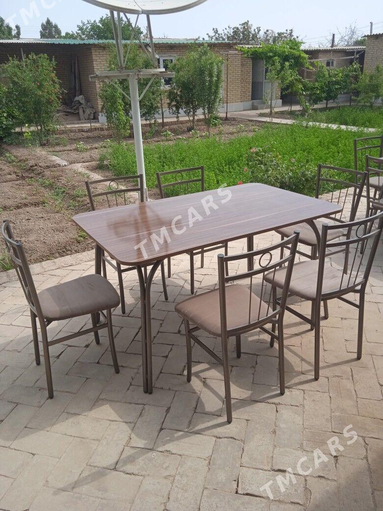 stol stul 6 adamlyk - Керки - img 2