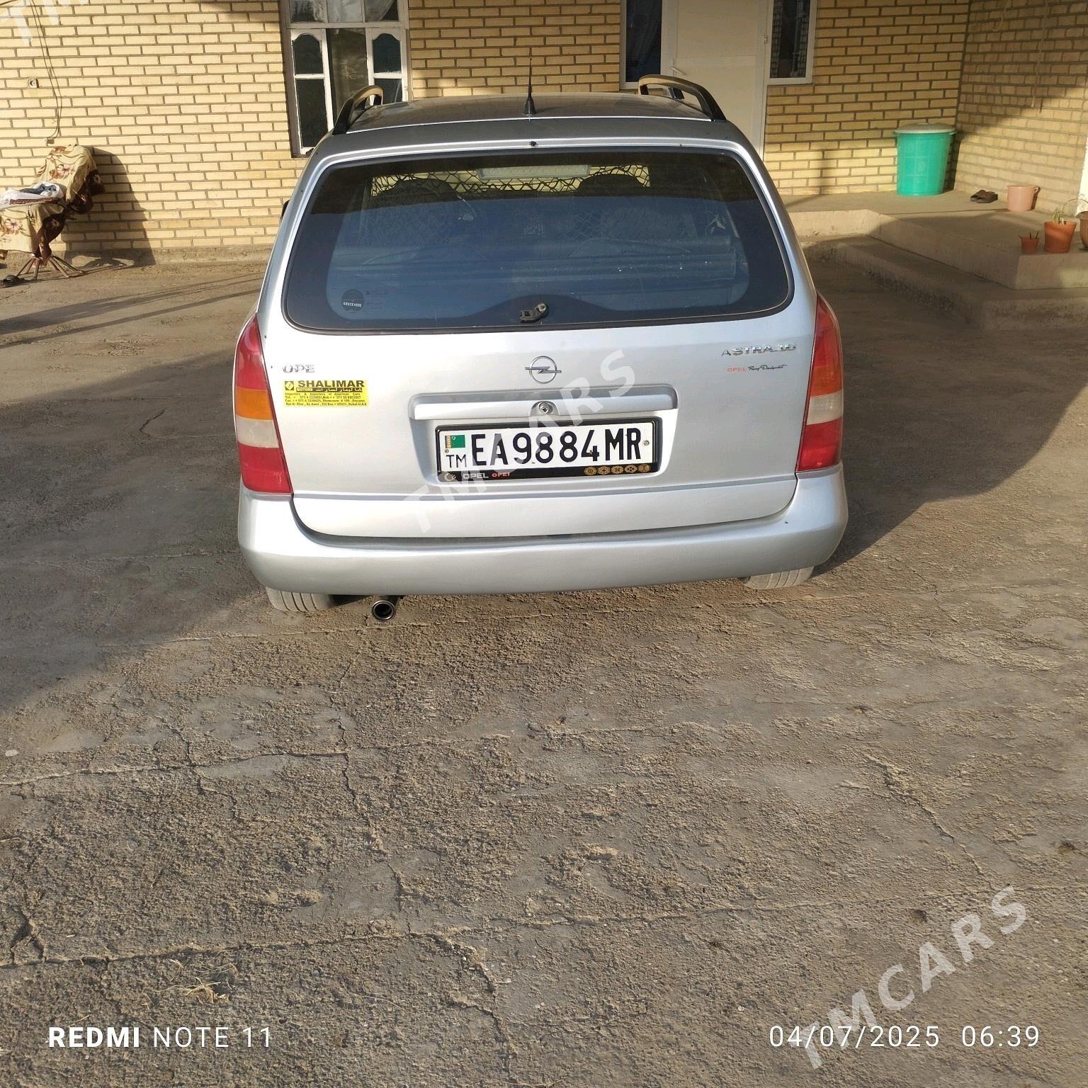 Opel Astra 1999 - 70 000 TMT - Мары - img 4