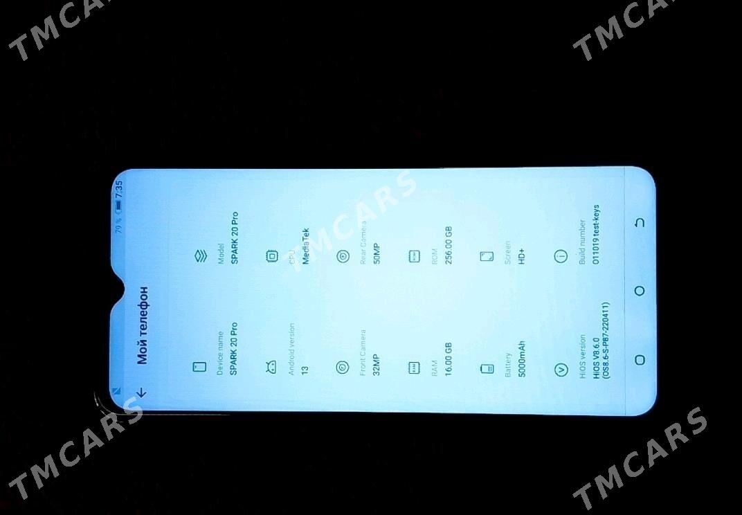 TECNO SPARK 20 PRO***16/256 Gb - Гороглы (Тагта) - img 2