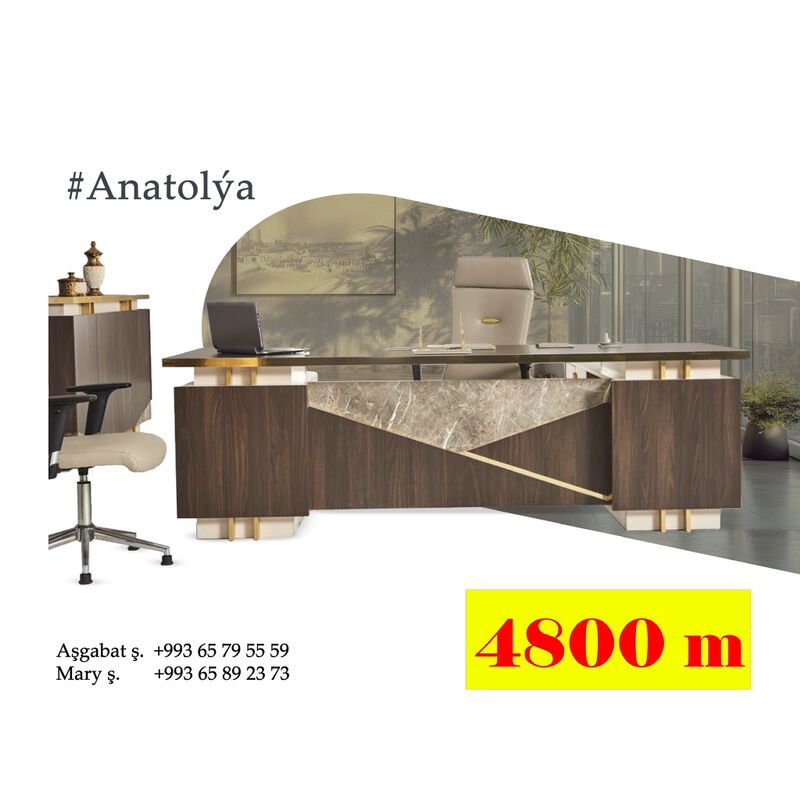 Ofis Stol Stul Kreslo Mebel - Ашхабад - img 5