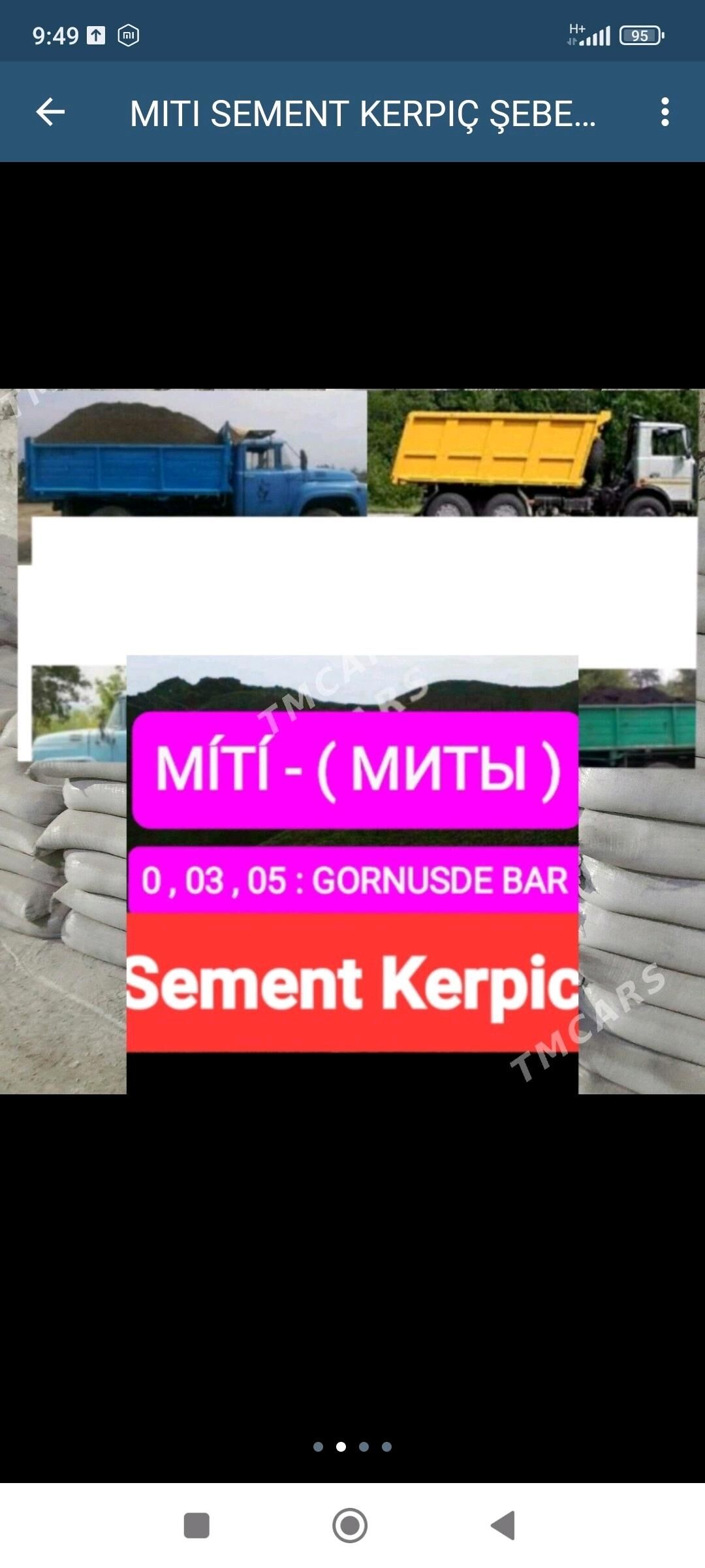 MITI SEMENT KERPIÇ MYTY TOPRAK - Бедев - img 3