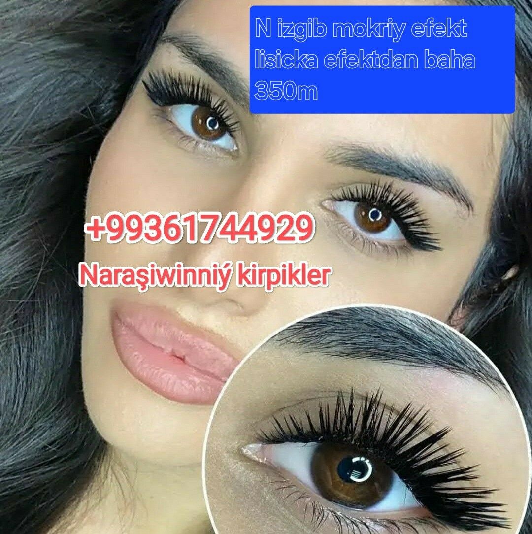 Norka mahmal kirpikler - Aşgabat - img 8