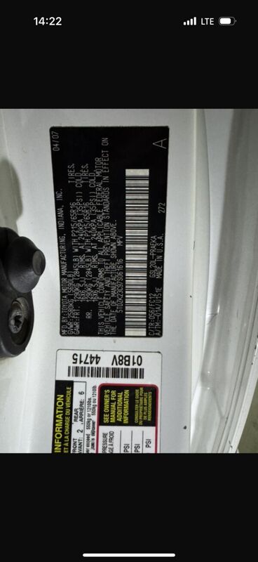 Toyota Sienna 2007 - 205 000 TMT - Ашхабад - img 8